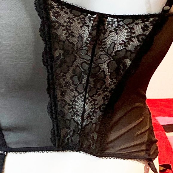 Victoria's Secret Lace Corest with Garters - Picture 6 of 11